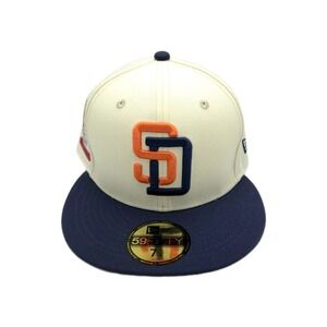 New EraSan Diego Padres Spring Training‎ Patch 59FIFTY Fitted Hat 7 1/4